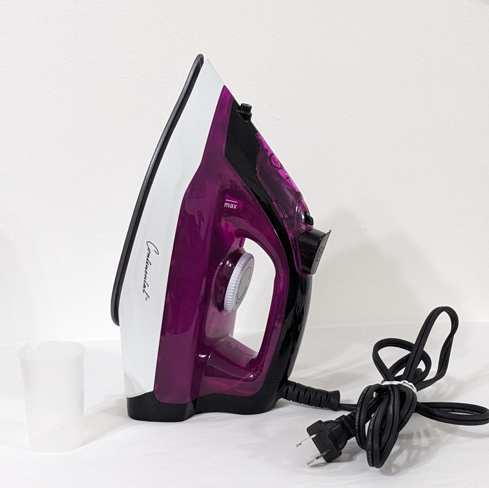 Continental Auto-Off Steam Spray Burst Iron With Non Stick Sole Plate